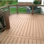 Image of a deck constructed of Trex