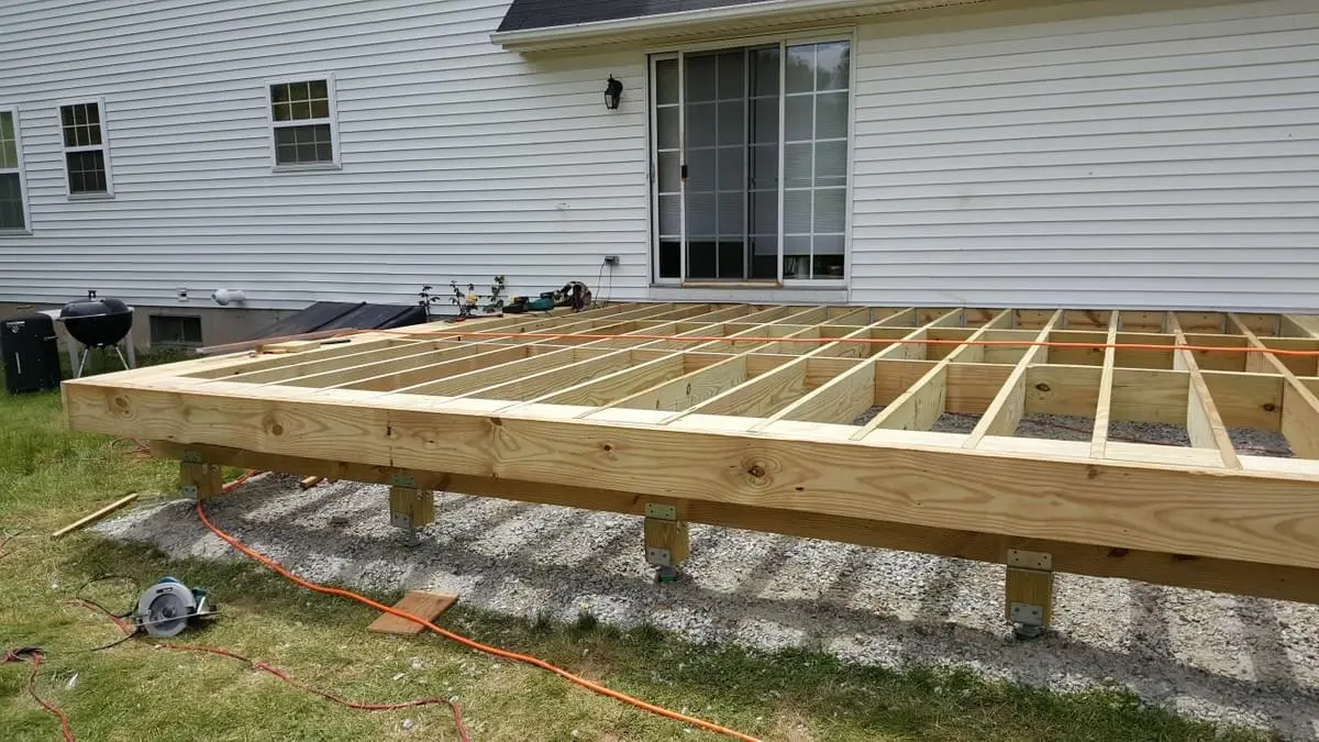 Framing for composite decking in Connecticut