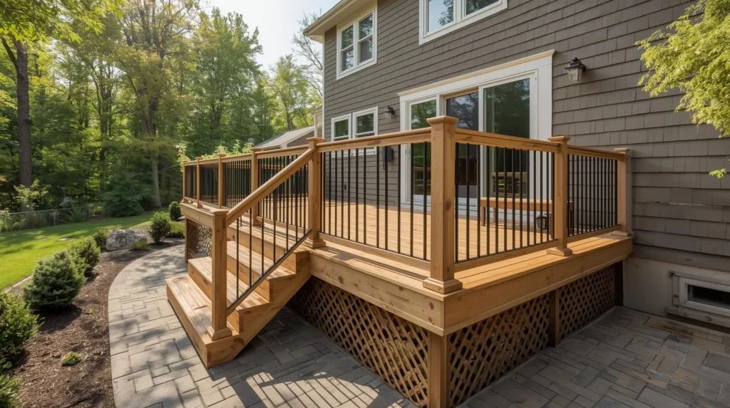 Image of a high-quality home deck in Connecticut